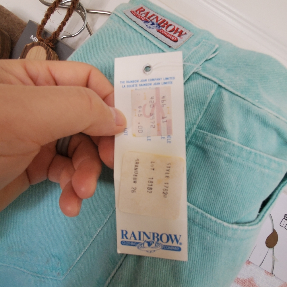 New/old stock Rainbow branded pants size 26"